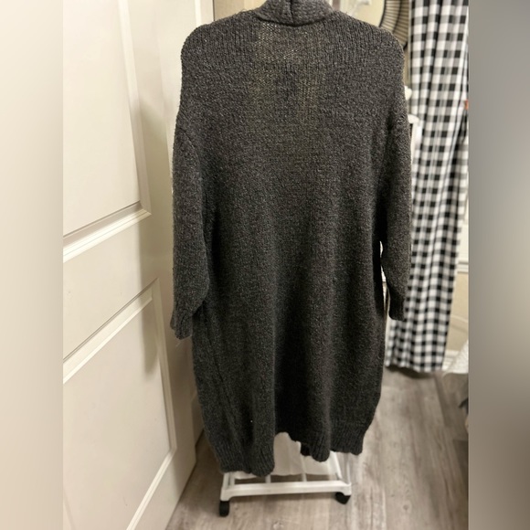 Zara cardigan grey sweater , alpaca and wool blend. Dropped shoulder. Size M. - Picture 7 of 14